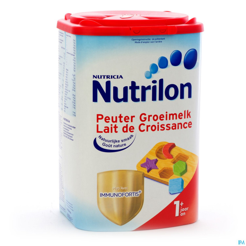 Nutrilon lait croissance +1ans nf pdr 800g