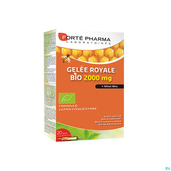 Gelee royale 2000mg bio    amp 20