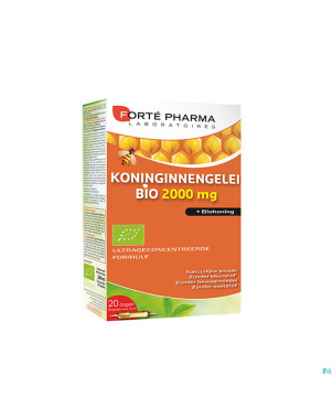 Gelee royale 2000mg bio    amp 20