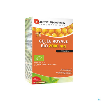 Gelee royale 2000mg bio    amp 20