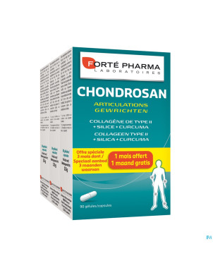 Chondrosan 2+1 mois gratuit  caps 90