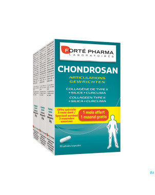 Chondrosan 2+1 mois gratuit  caps 90