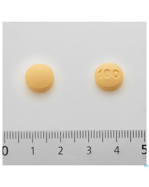 Quetiapine teva 100 mg comp pell 100