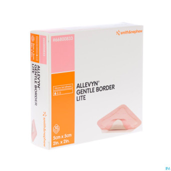 Allevyn gentle border lite  5,0x 5,0cm 10 66800833