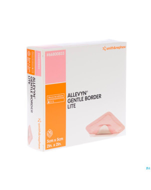 Allevyn gentle border lite  5,0x 5,0cm 10 66800833
