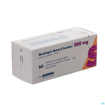 Quetiapin sandoz liberat prol  60 x 200 mg