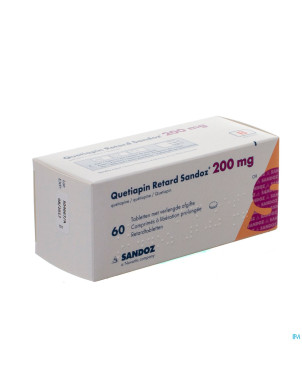 Quetiapin sandoz liberat prol  60 x 200 mg
