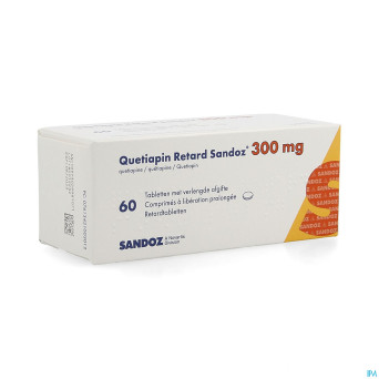 Quetiapin sandoz liberat prol  60 x 300 mg