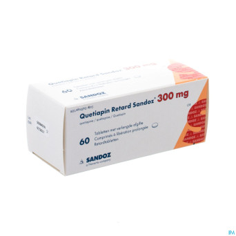 Quetiapin sandoz liberat prol  60 x 300 mg