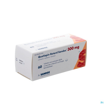 Quetiapin sandoz liberat prol  60 x 300 mg