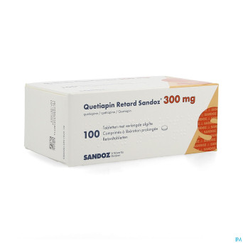 Quetiapin sandoz liberat prol 100x300mg
