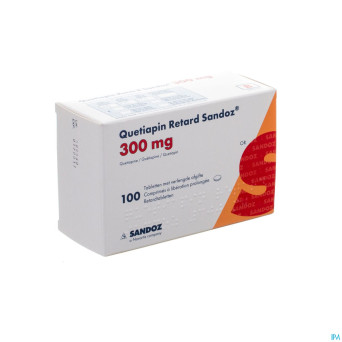 Quetiapin sandoz liberat prol 100x300mg