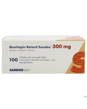 Quetiapin sandoz liberat prol 100x300mg