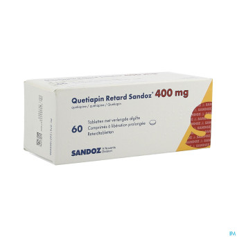 Quetiapin sandoz liberat prol  60 x 400 mg
