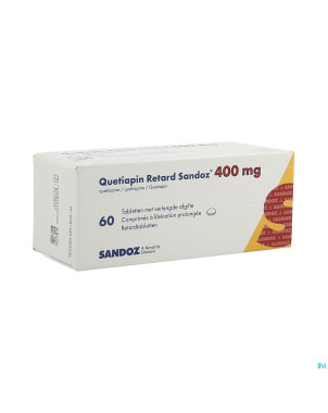 Quetiapin sandoz liberat prol  60 x 400 mg