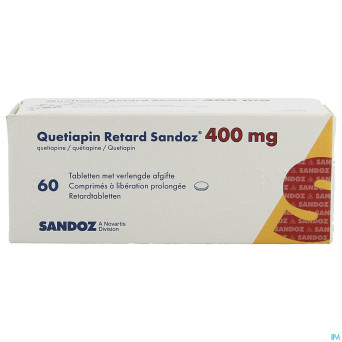 Quetiapin sandoz liberat prol  60 x 400 mg