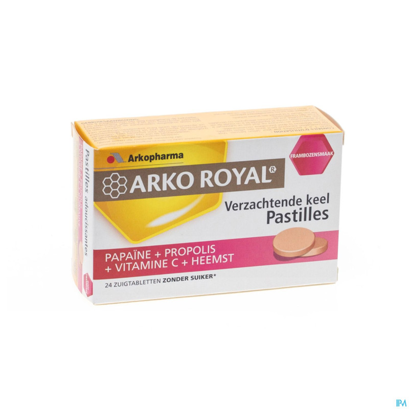 Arkoroyal propolis-papaine-framb.  past a sucer 24