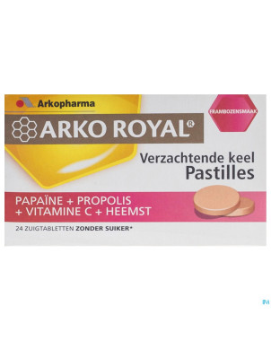 Arkoroyal propolis-papaine-framb.  past a sucer 24