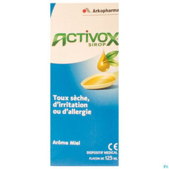 Activox sirop toux seche    125ml