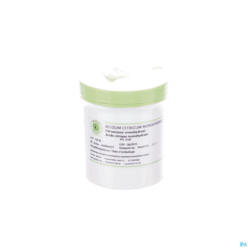 Citri. acide 1h2o crist 250g pannoc