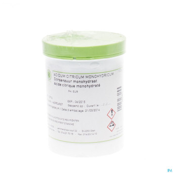 Citri. acide 1h2o crist  1kg pannoc