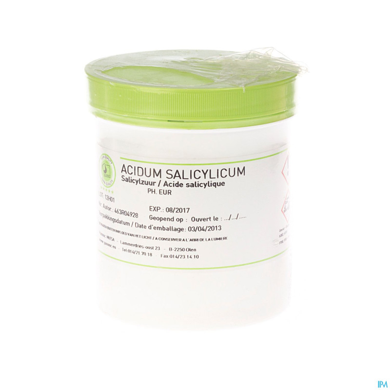 Salicyl. acide pdr 90   250g pannoc