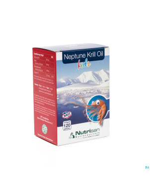 Neptune krill oil kids  softgels 120 nutrisan