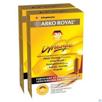 Arkoroyal dynergie duopack amp 2x20