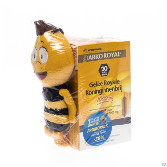 Arkoroyal gelee royale 1000mg duopack amp 2x20
