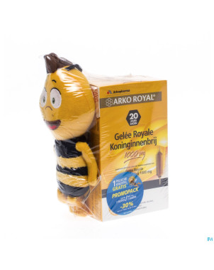 Arkoroyal gelee royale 1000mg duopack amp 2x20