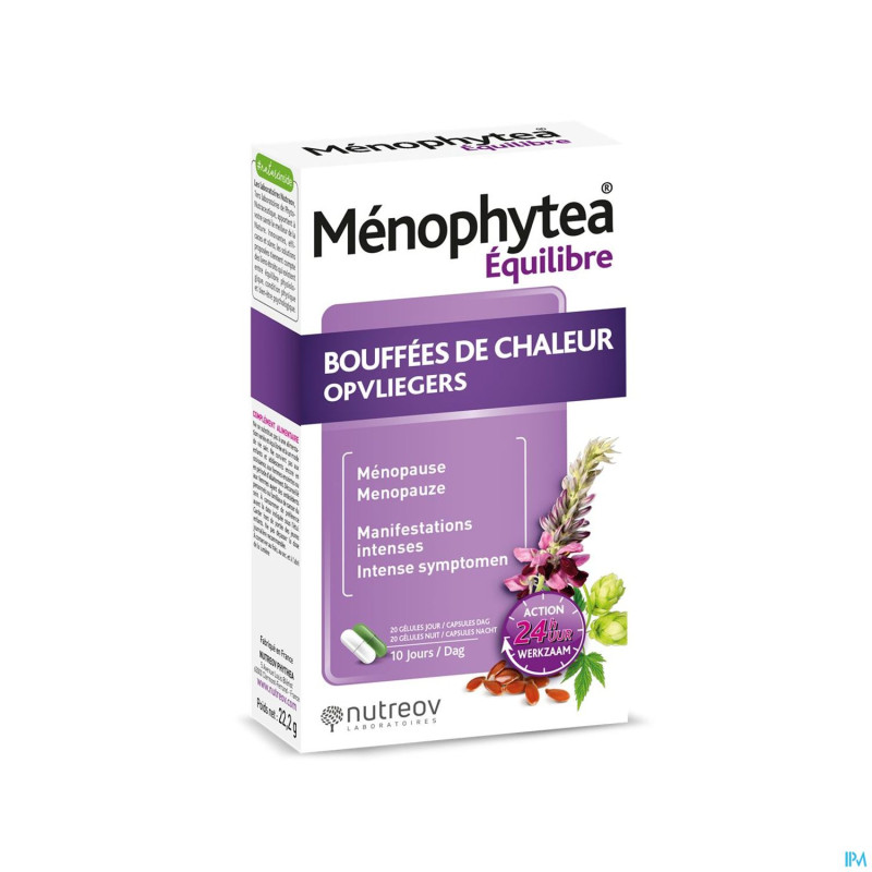 Menophytea bouffees de chaleur caps 40
