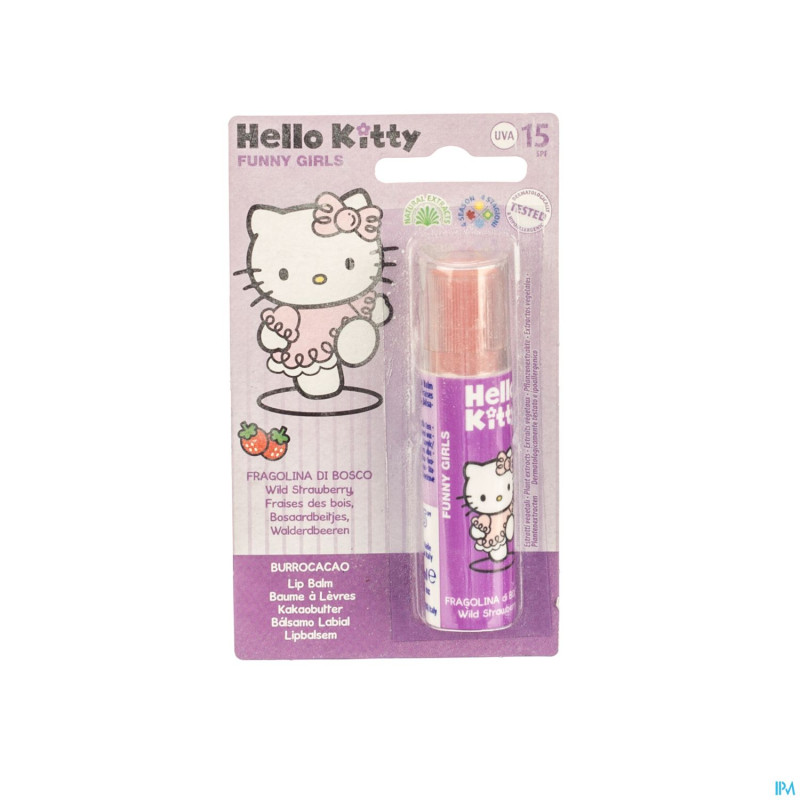 Hello kitty baume levre fraise   5,7ml