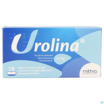 Urolina 4mg liber.prolongee caps dur  28 x 4mg