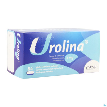 Urolina 4mg liber.prolongee caps dur  84 x 4mg