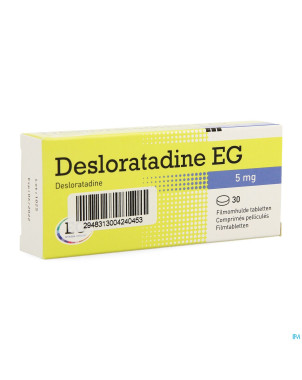 Desloratadine eg  5 mg comp pell  30 x  5 mg
