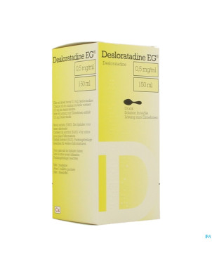 Desloratadine eg 0,5 mg/ml sol buvable fl 150 ml