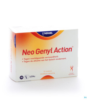 Neogenyl action unicadoses  15x10ml