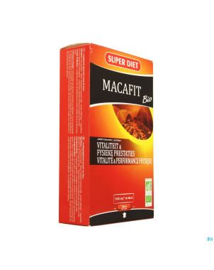 Superdiet macafit bio  amp 20x15ml