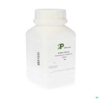 Acide citrique 1h20    1kg 2pharma