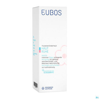 Eubos haut ruhe bebe-enfant huile de bain    125ml