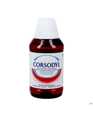 Corsodyl 2mg/ml solution bain bouche    300ml