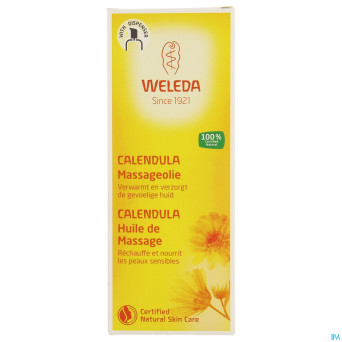 Weleda huile massage calendula  fl 100ml