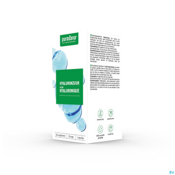 Purasana vegan acide hyaluronique    caps 30x120mg