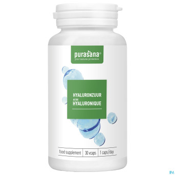 Purasana vegan acide hyaluronique    caps 30x120mg