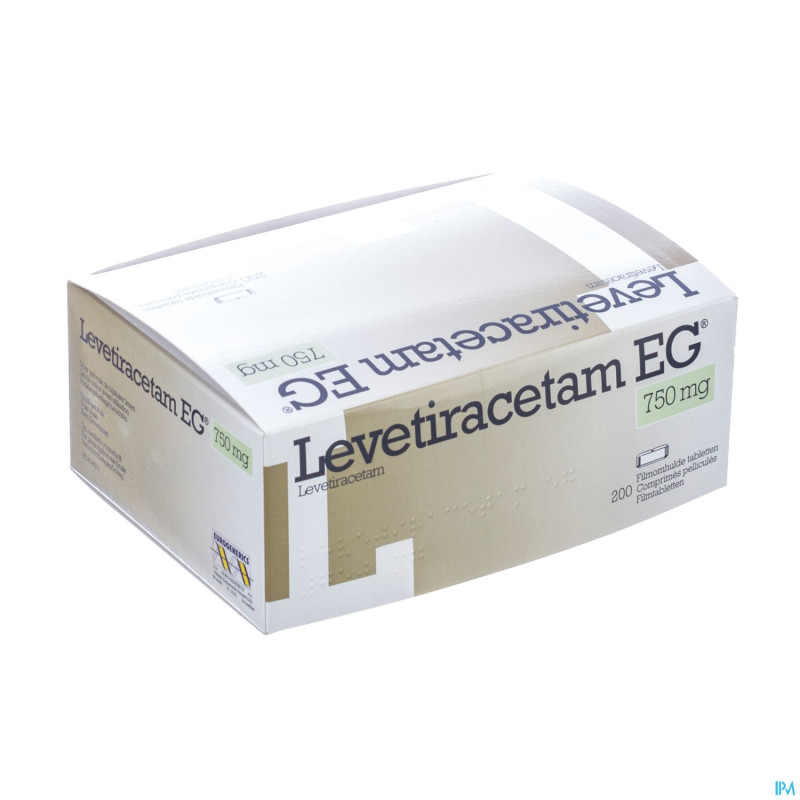 Levetiracetam eg 750 mg comp pell 200 x 750 mg