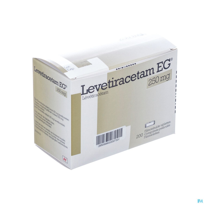 Levetiracetam eg 250 mg comp pell 200 x 250 mg