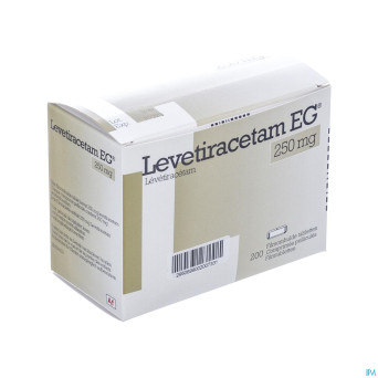 Levetiracetam eg 250 mg comp pell 200 x 250 mg
