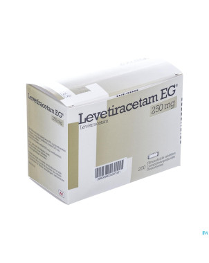 Levetiracetam eg 250 mg comp pell 200 x 250 mg