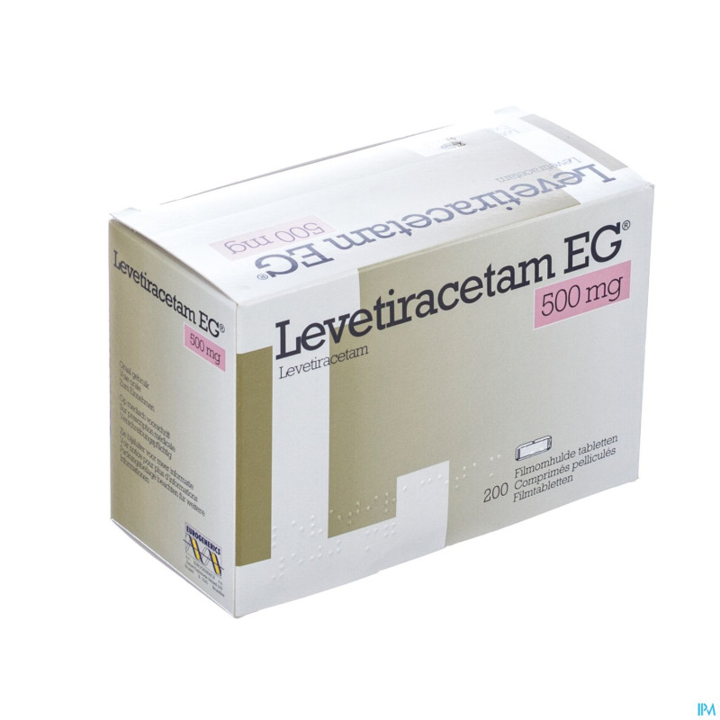 Levetiracetam eg 500 mg comp pell 200 x 500 mg