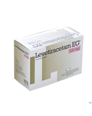 Levetiracetam eg 500 mg comp pell 200 x 500 mg